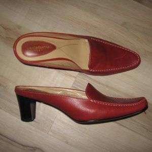 Liz Claiborne Flex Mules - Red 7 M